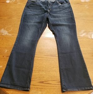 Womens Plus Size 22 Boot cut Jeans